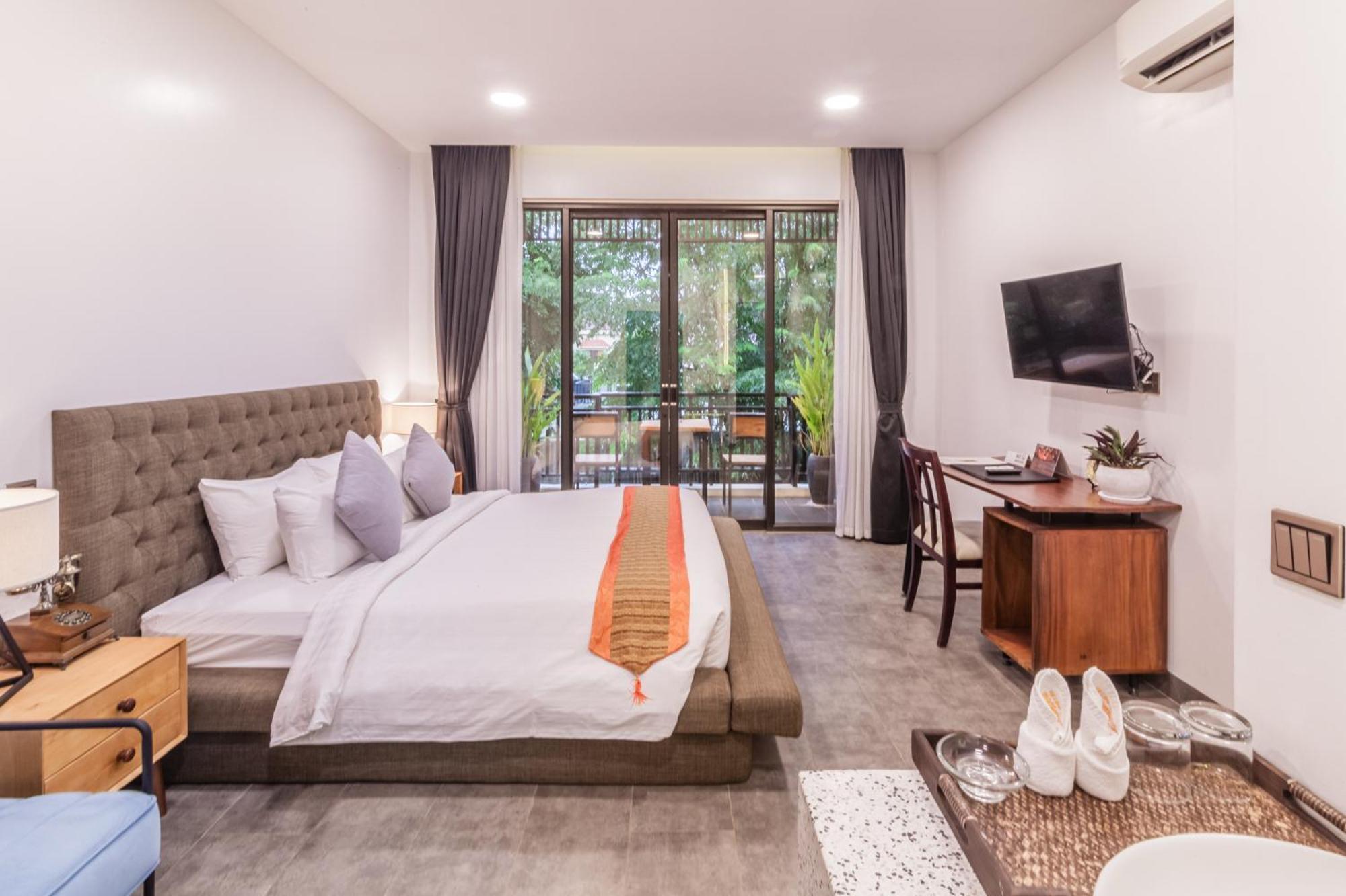 Bamboo Retreat Villa 시엠리아프 객실 사진