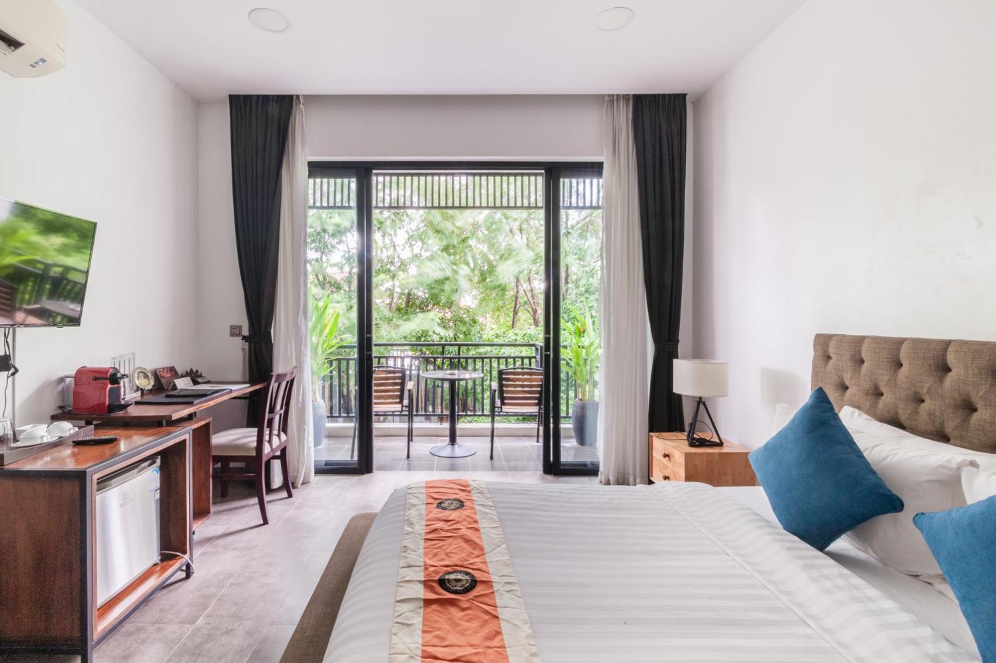 Bamboo Retreat Villa 시엠리아프 객실 사진